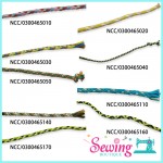 FOUR COLORS COTTON ROPE - PER YARD